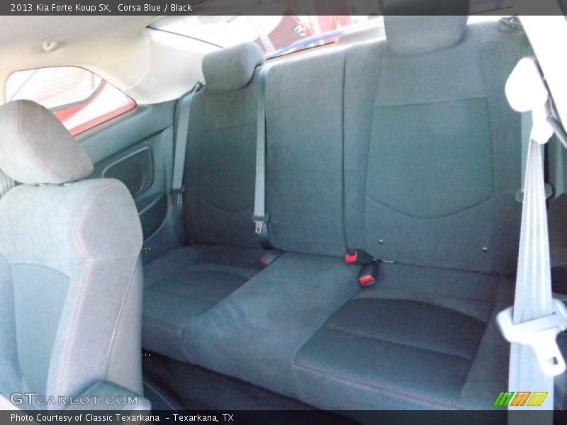 Corsa Blue / Black 2013 Kia Forte Koup SX