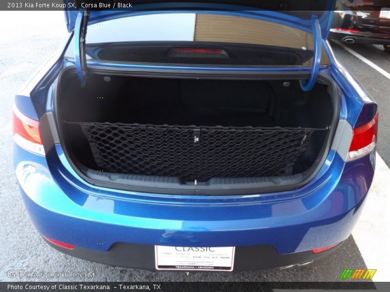 Corsa Blue / Black 2013 Kia Forte Koup SX