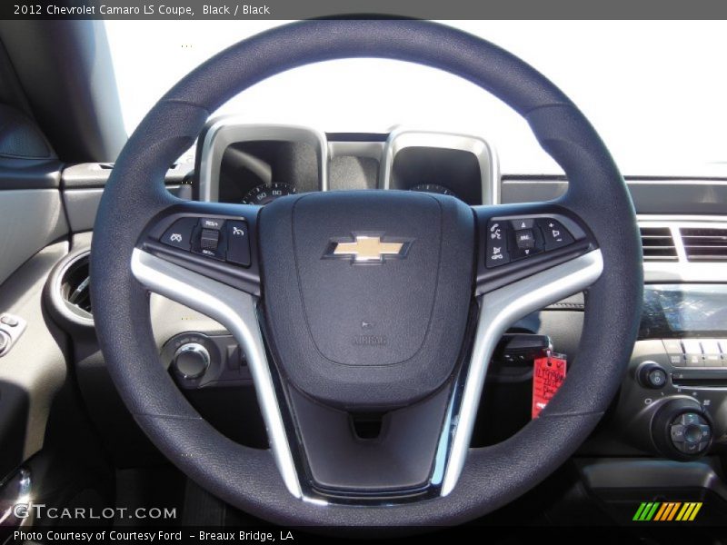 Black / Black 2012 Chevrolet Camaro LS Coupe