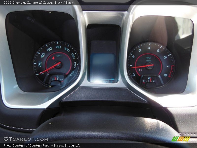 Black / Black 2012 Chevrolet Camaro LS Coupe