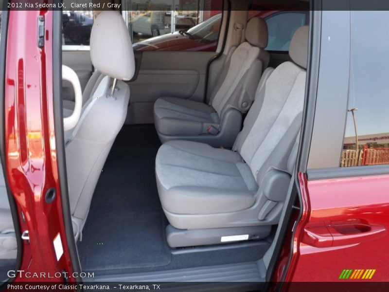Claret Red / Gray 2012 Kia Sedona LX
