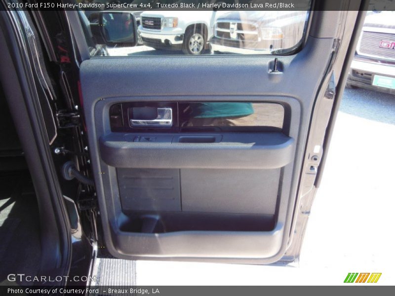 Tuxedo Black / Harley Davidson Lava Red/Black 2010 Ford F150 Harley-Davidson SuperCrew 4x4