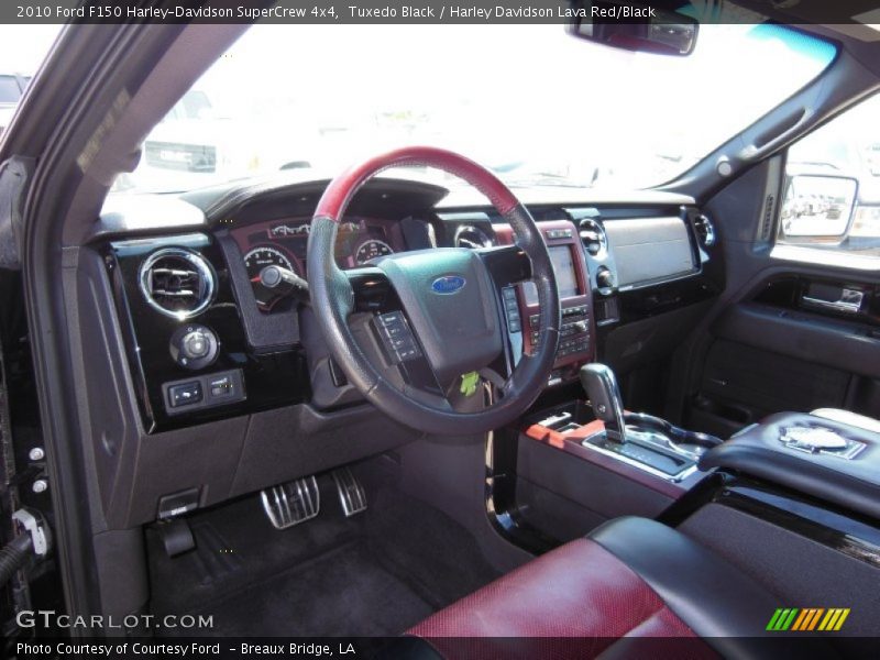 Harley Davidson Lava Red/Black Interior - 2010 F150 Harley-Davidson SuperCrew 4x4 