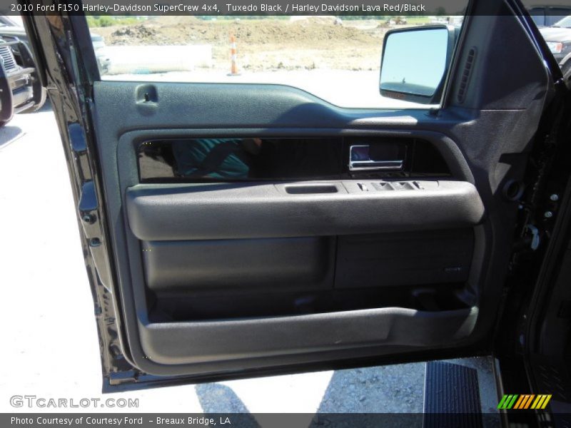 Tuxedo Black / Harley Davidson Lava Red/Black 2010 Ford F150 Harley-Davidson SuperCrew 4x4