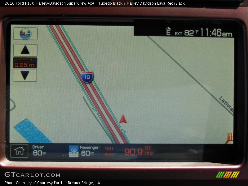 Navigation of 2010 F150 Harley-Davidson SuperCrew 4x4