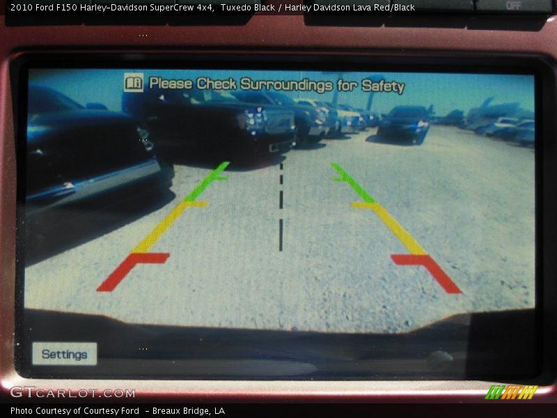 Tuxedo Black / Harley Davidson Lava Red/Black 2010 Ford F150 Harley-Davidson SuperCrew 4x4