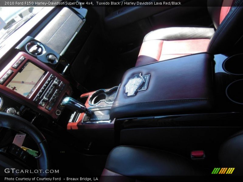 Tuxedo Black / Harley Davidson Lava Red/Black 2010 Ford F150 Harley-Davidson SuperCrew 4x4