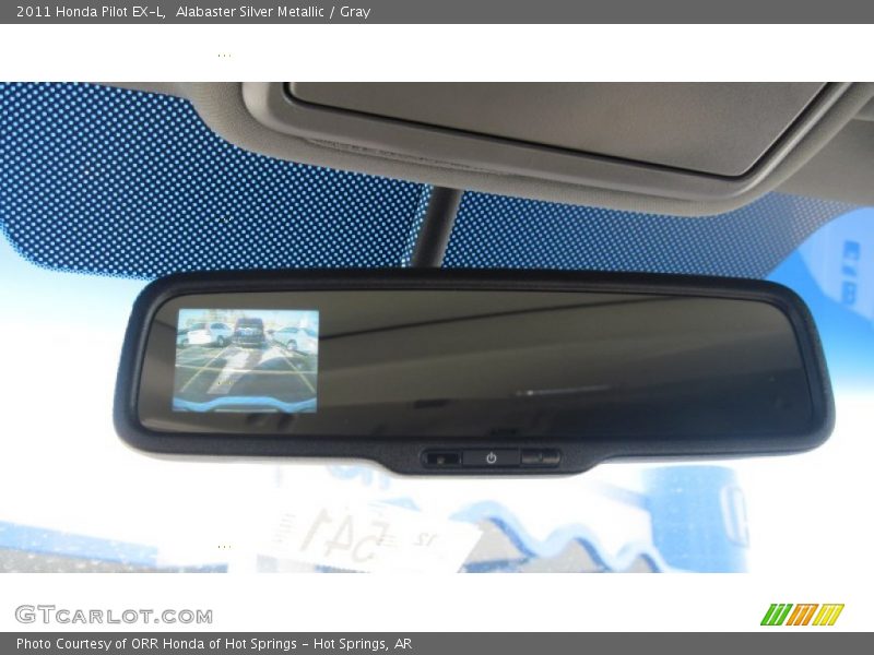 Alabaster Silver Metallic / Gray 2011 Honda Pilot EX-L