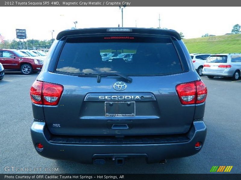 Magnetic Gray Metallic / Graphite Gray 2012 Toyota Sequoia SR5 4WD