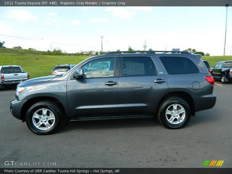 Magnetic Gray Metallic / Graphite Gray 2012 Toyota Sequoia SR5 4WD