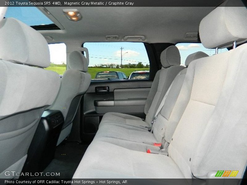 Magnetic Gray Metallic / Graphite Gray 2012 Toyota Sequoia SR5 4WD