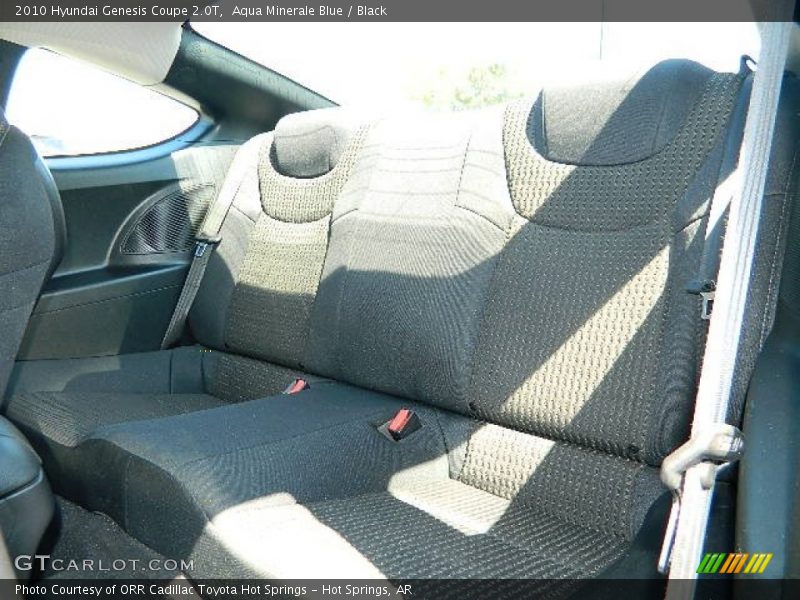 Aqua Minerale Blue / Black 2010 Hyundai Genesis Coupe 2.0T