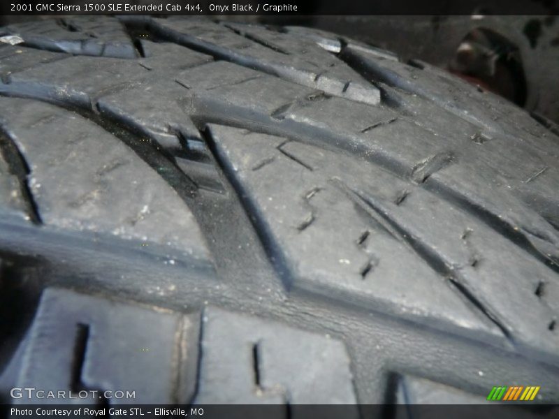 Onyx Black / Graphite 2001 GMC Sierra 1500 SLE Extended Cab 4x4