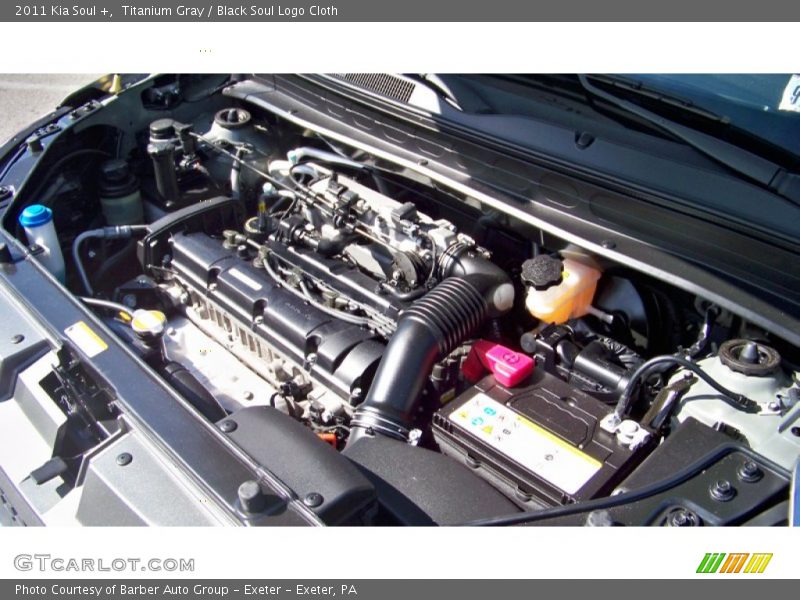 Titanium Gray / Black Soul Logo Cloth 2011 Kia Soul +