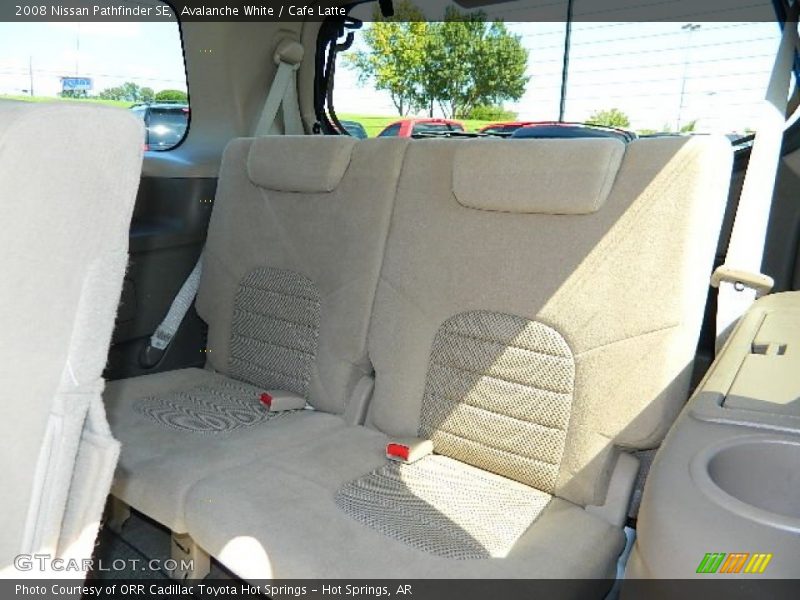 Avalanche White / Cafe Latte 2008 Nissan Pathfinder SE