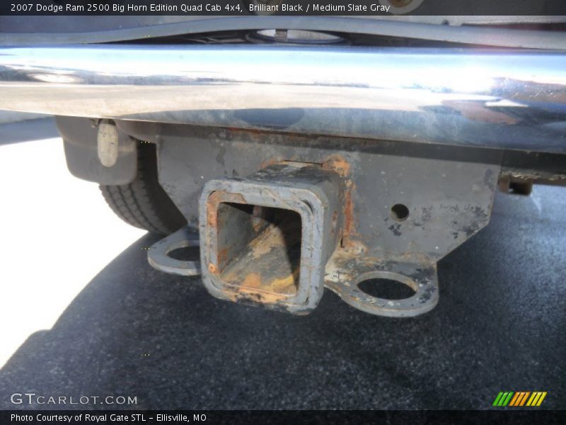 Brilliant Black / Medium Slate Gray 2007 Dodge Ram 2500 Big Horn Edition Quad Cab 4x4