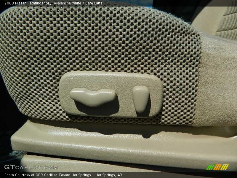 Avalanche White / Cafe Latte 2008 Nissan Pathfinder SE