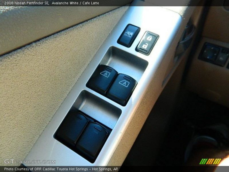 Avalanche White / Cafe Latte 2008 Nissan Pathfinder SE