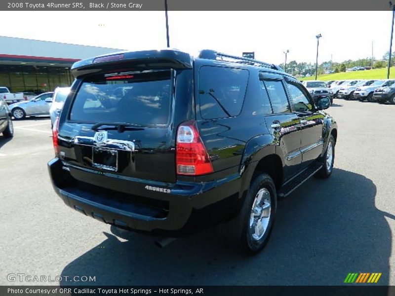 Black / Stone Gray 2008 Toyota 4Runner SR5