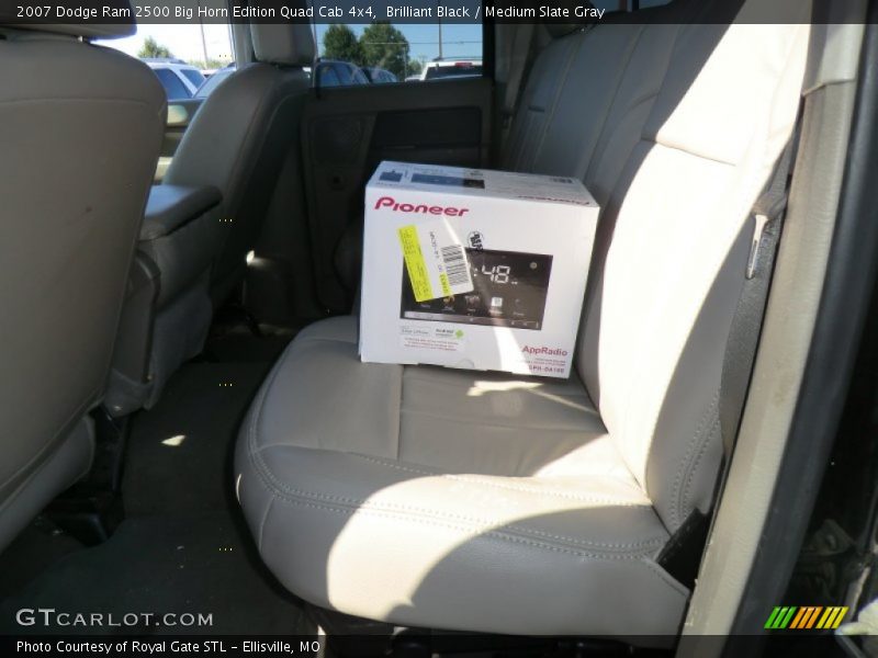 Brilliant Black / Medium Slate Gray 2007 Dodge Ram 2500 Big Horn Edition Quad Cab 4x4