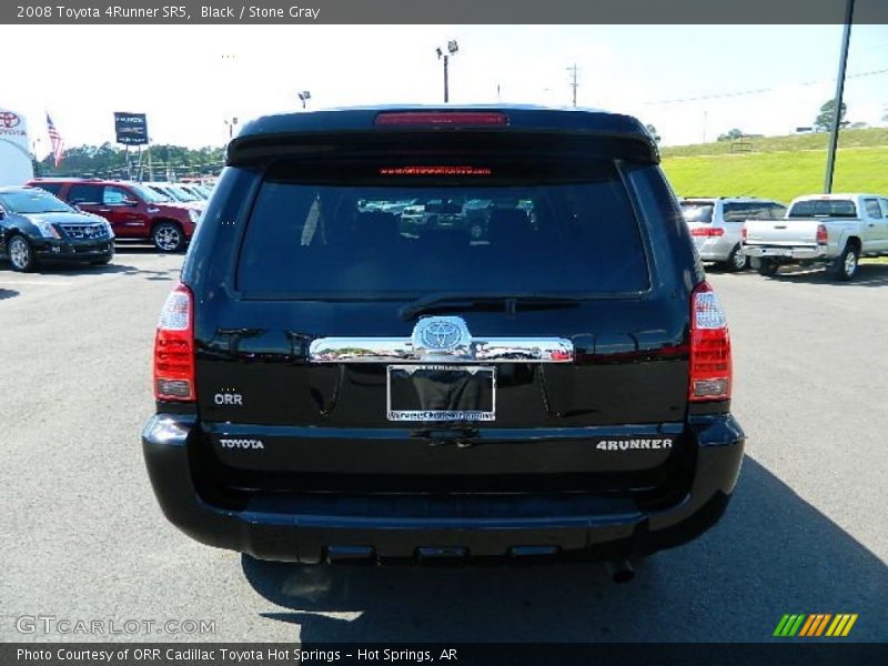 Black / Stone Gray 2008 Toyota 4Runner SR5