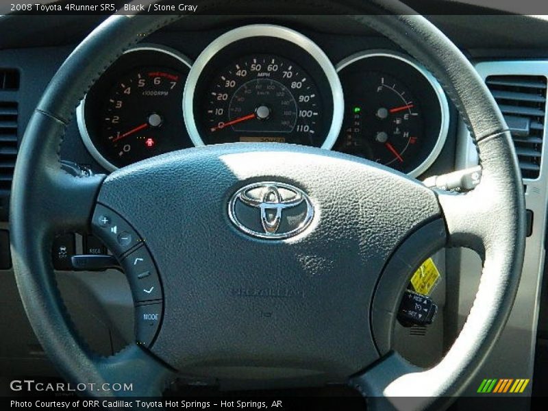 Black / Stone Gray 2008 Toyota 4Runner SR5