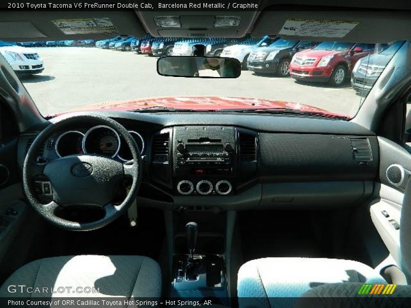 Barcelona Red Metallic / Graphite 2010 Toyota Tacoma V6 PreRunner Double Cab