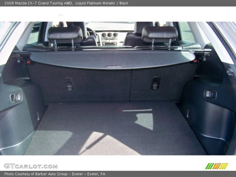 Liquid Platinum Metallic / Black 2008 Mazda CX-7 Grand Touring AWD