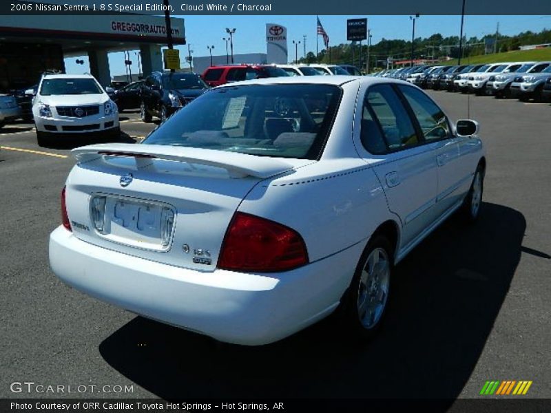Cloud White / Charcoal 2006 Nissan Sentra 1.8 S Special Edition