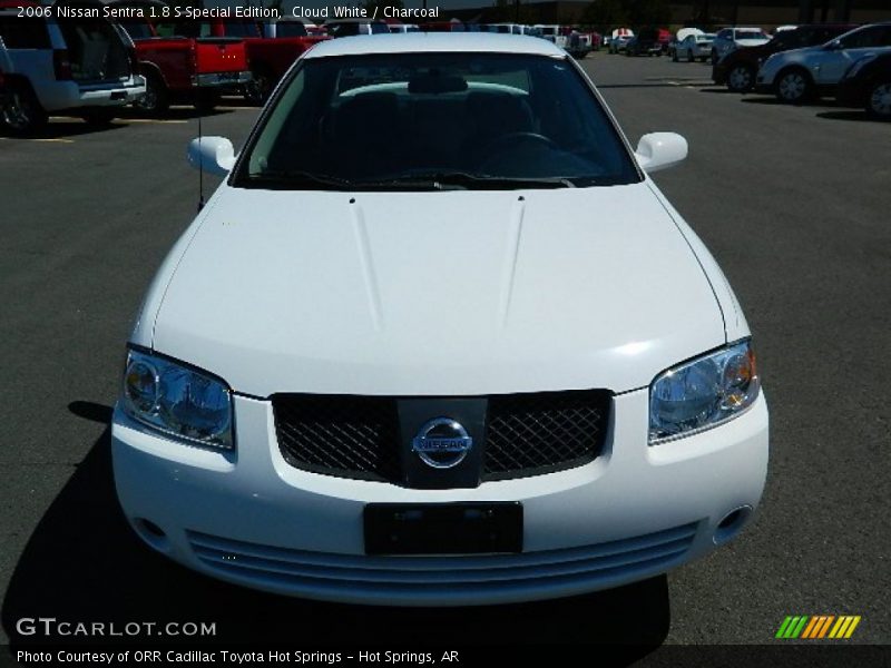 Cloud White / Charcoal 2006 Nissan Sentra 1.8 S Special Edition