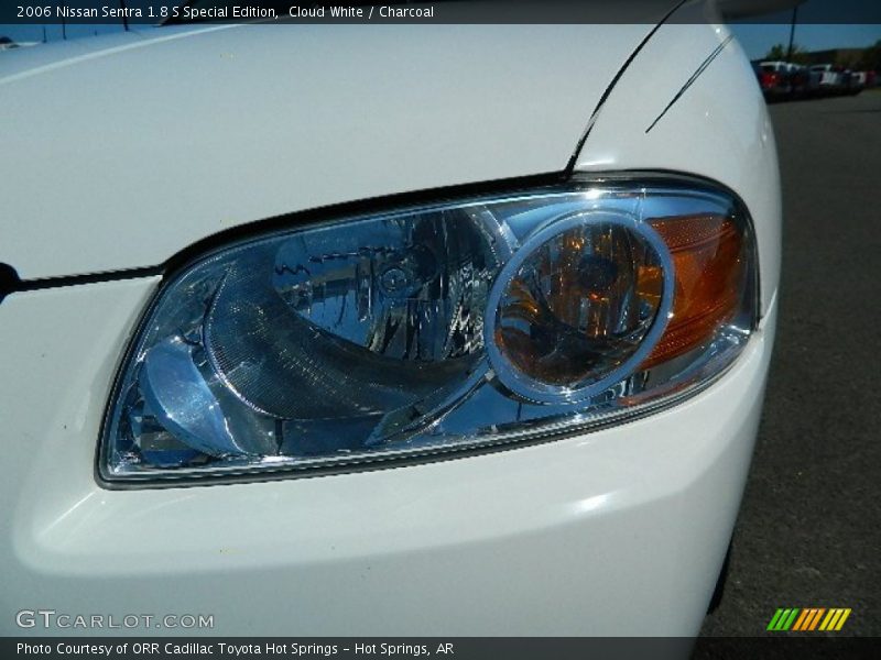Cloud White / Charcoal 2006 Nissan Sentra 1.8 S Special Edition