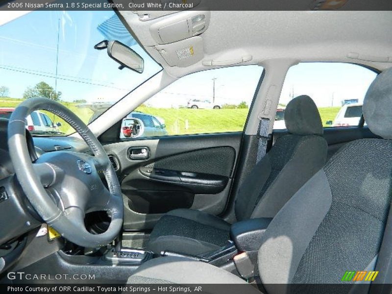 Cloud White / Charcoal 2006 Nissan Sentra 1.8 S Special Edition