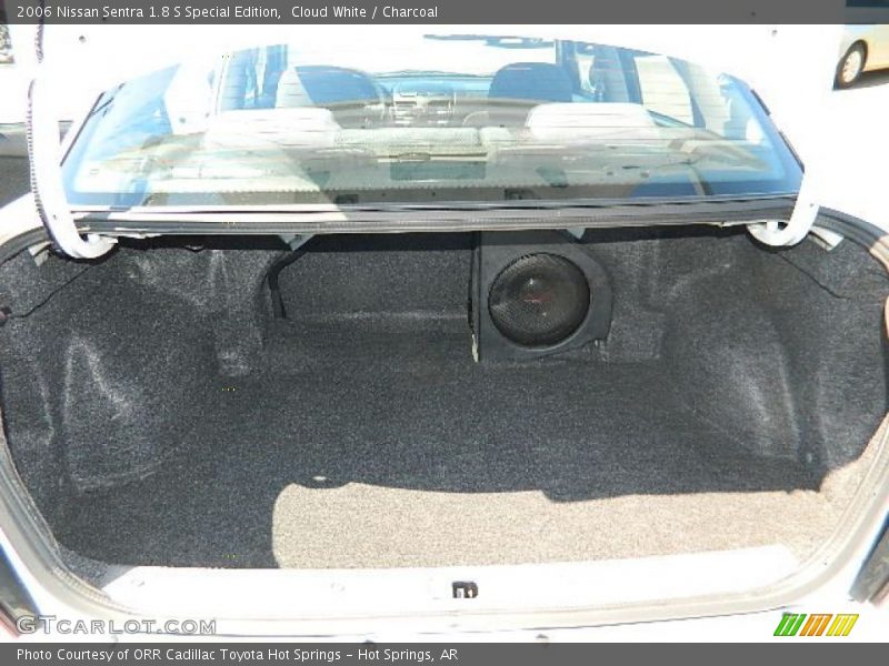 Cloud White / Charcoal 2006 Nissan Sentra 1.8 S Special Edition