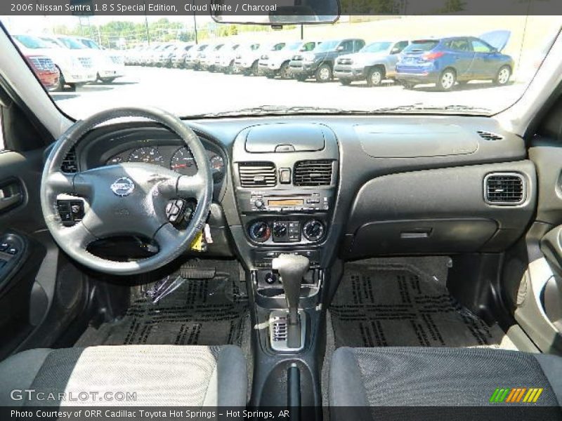 Cloud White / Charcoal 2006 Nissan Sentra 1.8 S Special Edition