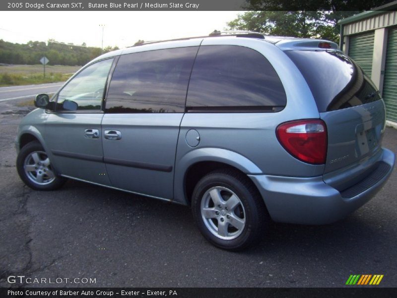 Butane Blue Pearl / Medium Slate Gray 2005 Dodge Caravan SXT