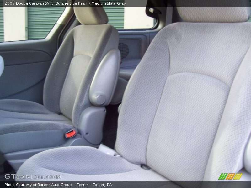 Butane Blue Pearl / Medium Slate Gray 2005 Dodge Caravan SXT