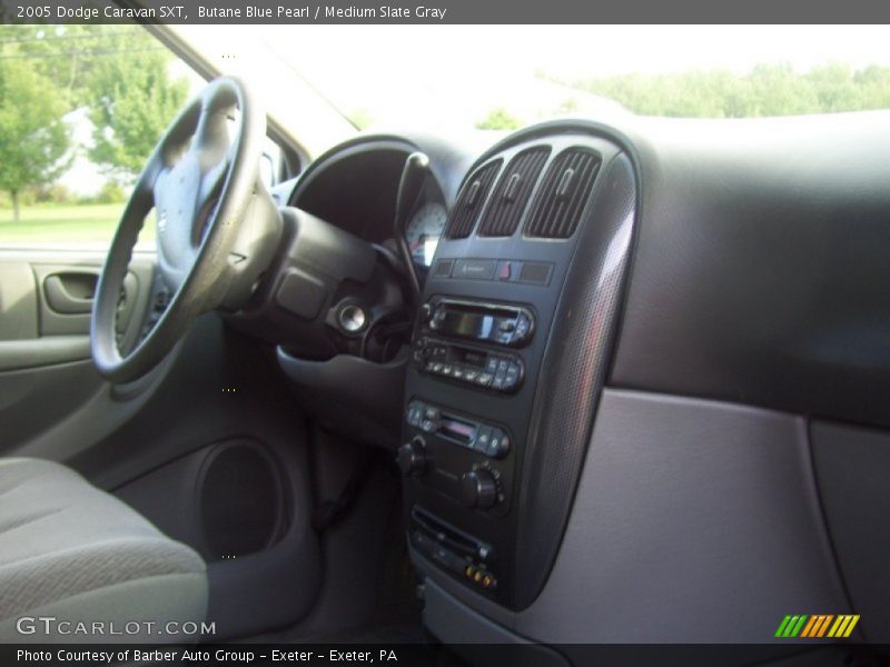 Butane Blue Pearl / Medium Slate Gray 2005 Dodge Caravan SXT