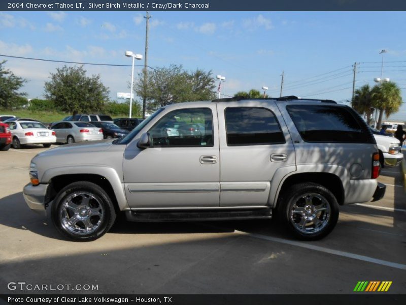 Silver Birch Metallic / Gray/Dark Charcoal 2004 Chevrolet Tahoe LT