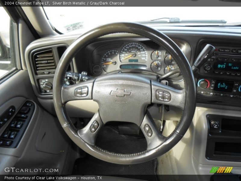 Silver Birch Metallic / Gray/Dark Charcoal 2004 Chevrolet Tahoe LT