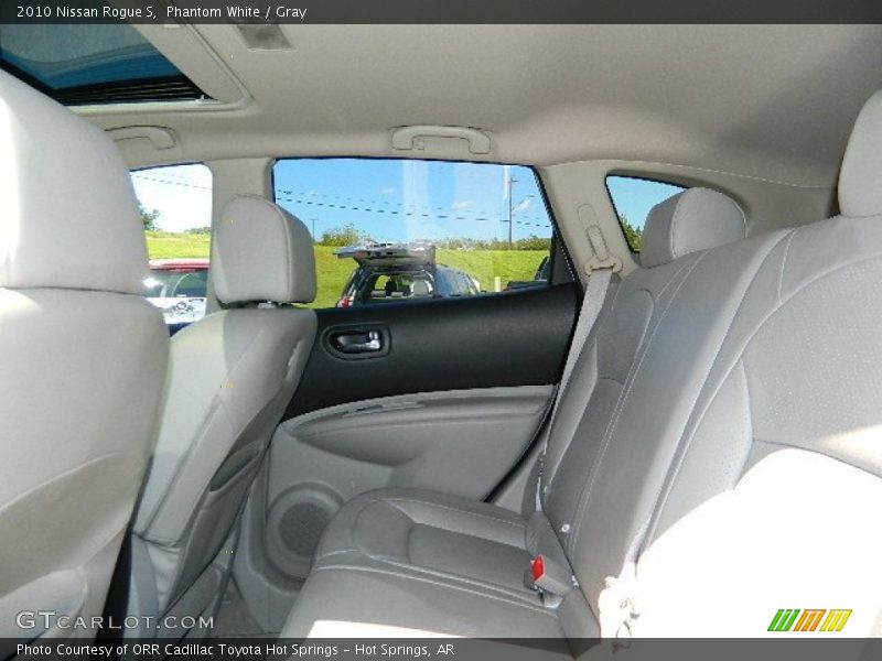 Phantom White / Gray 2010 Nissan Rogue S