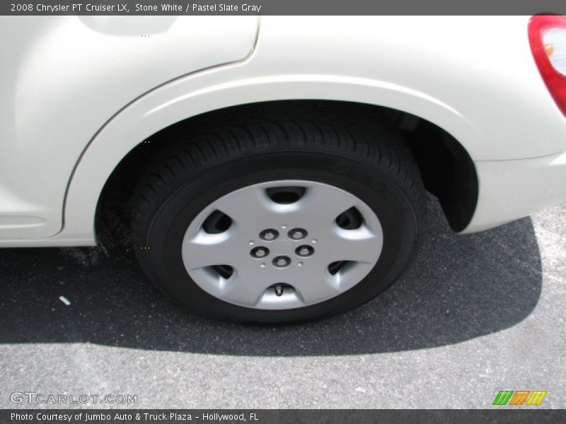 Stone White / Pastel Slate Gray 2008 Chrysler PT Cruiser LX