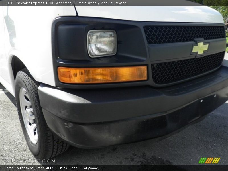 Summit White / Medium Pewter 2010 Chevrolet Express 1500 Work Van