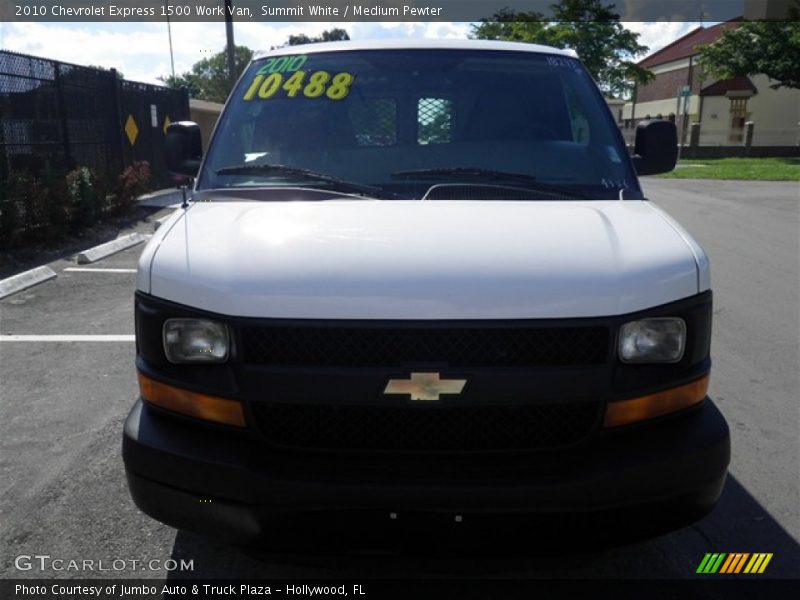 Summit White / Medium Pewter 2010 Chevrolet Express 1500 Work Van