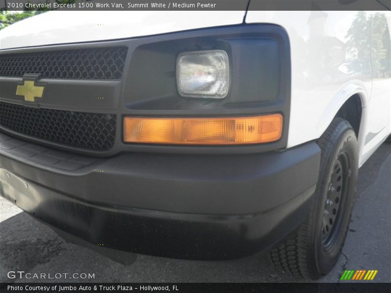 Summit White / Medium Pewter 2010 Chevrolet Express 1500 Work Van