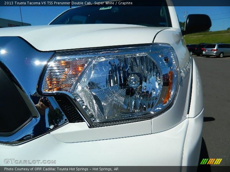 Super White / Graphite 2013 Toyota Tacoma V6 TSS Prerunner Double Cab