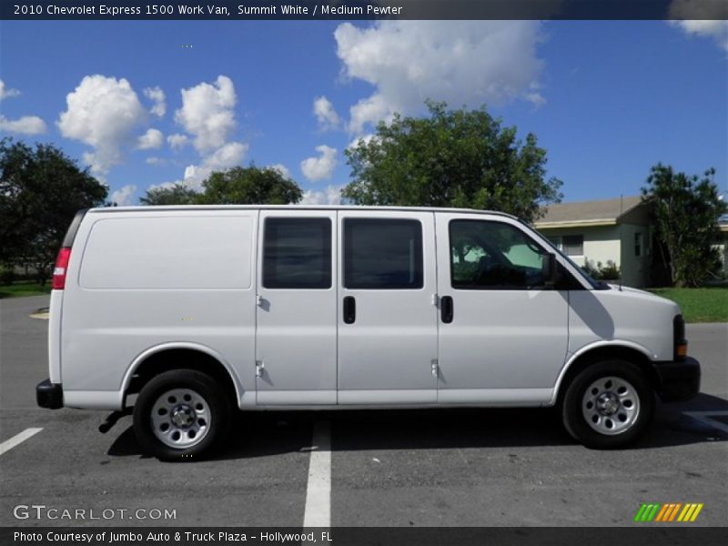 Summit White / Medium Pewter 2010 Chevrolet Express 1500 Work Van