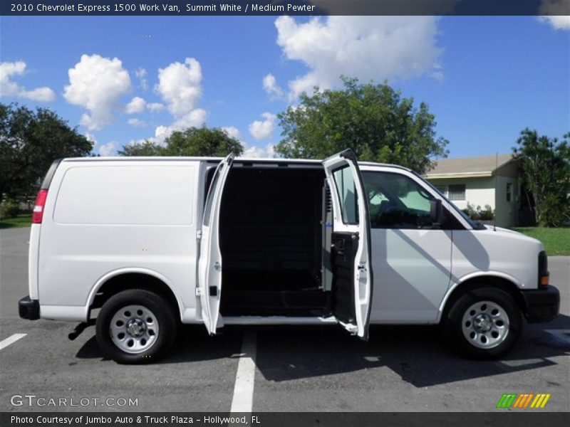 Summit White / Medium Pewter 2010 Chevrolet Express 1500 Work Van