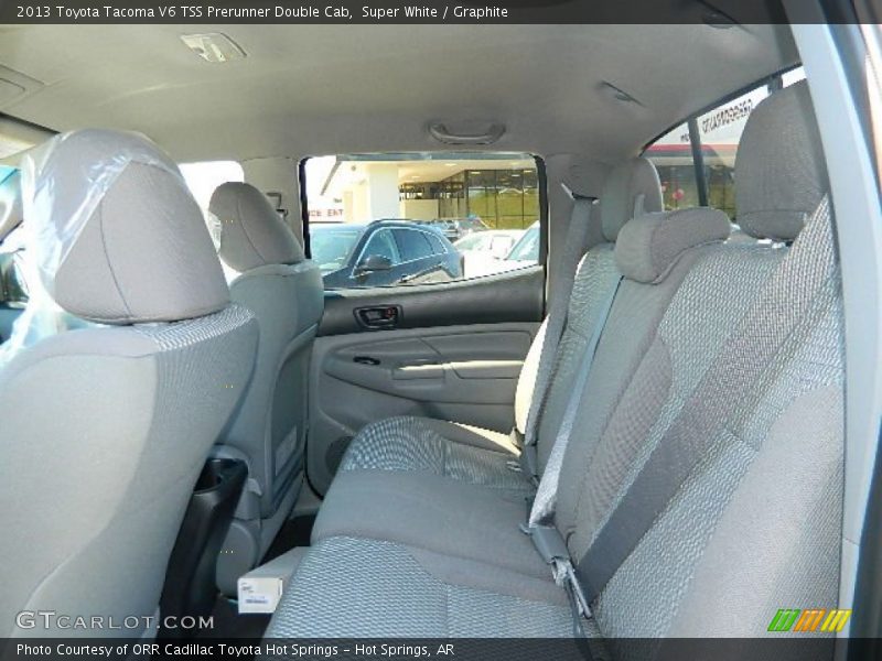 Super White / Graphite 2013 Toyota Tacoma V6 TSS Prerunner Double Cab
