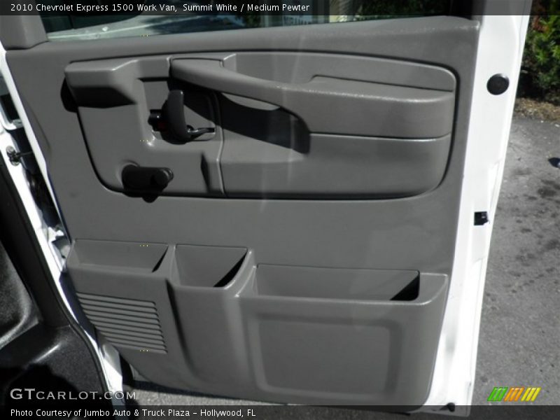 Summit White / Medium Pewter 2010 Chevrolet Express 1500 Work Van