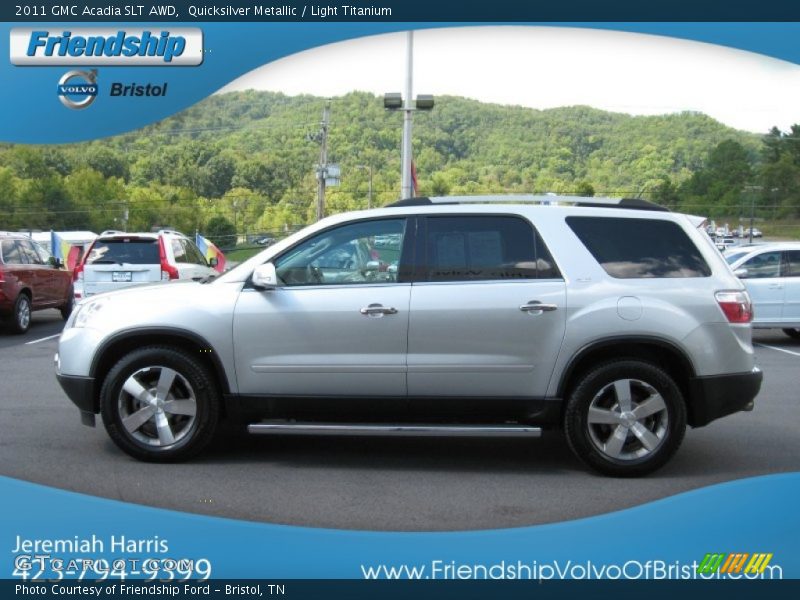 Quicksilver Metallic / Light Titanium 2011 GMC Acadia SLT AWD